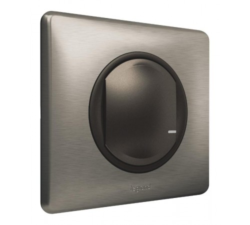 Выключатель Умный беспроводной 1-кл. Celiane рамка вольфрам; графит Netatmo  064893  Legrand