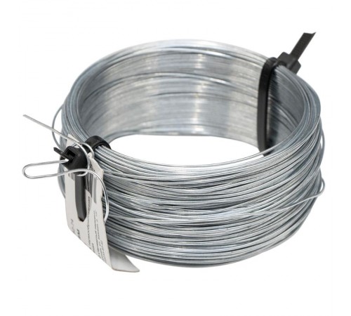 Проволока вязальная оц. 1 мм моток 50м- накл.  140377  Tech-KREP