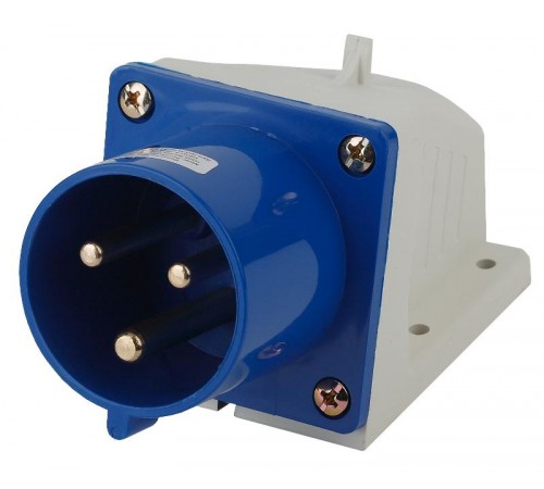 Вилка стационарная 523 2Р+РЕ 32А 220В IP44  Б0032858  ЭРА