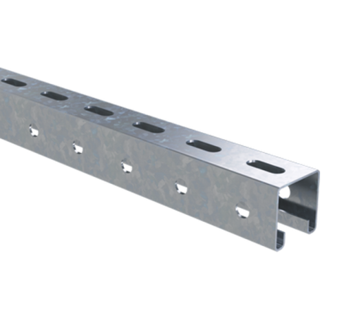 С-образный профиль 41х41, L6000, толщ.1,5 мм, цинк-ламельный  BPL4160ZL  DKC