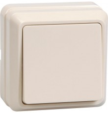 ОКТАВА кремовый Выключатель 1-клавишный О/У 10А ВС20-1-0-ОКм  EVO10-K33-10-DC  GENERICA
