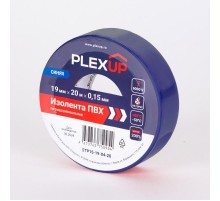 Изолента ПВХ 19мм- 20м синяя   STP15-19-07-20  PLEXUP