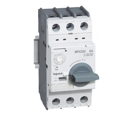 Автоматический выключатель для защиты электродвигателей MPX3 T32H 13A 100kA  417331  Legrand