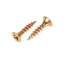 Саморез универсальный 3,5х16мм, желтый цинк, пакет (1000 шт/уп)  1111-3516-2  Kranz