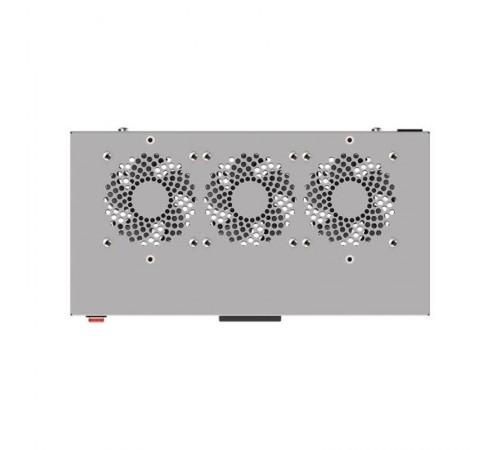  Блок охлажд. TERACOM PRO 3 вент. с выкл. и термостатом NO чёрный TRP-FN-31TNO-BK  EKF