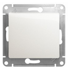Glossa Перламутр Выключатель 1-клавишный сх.1, 10AX  GSL000611  SE