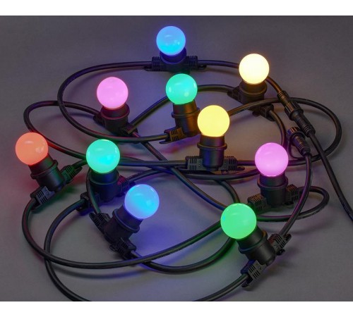 Белт-лайт 5м 10RGB IP65 черный 3м 230В тр.  LGDU601-3-010-05-B-S-65  IEK