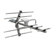 ТВ антенна наружная "Активная" для аналогового и цифрового ТВ - DVB-T2 (модель RX-411-1) (пакет)  34-0411-1  REXANT