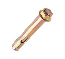 Анкерный болт с гайкой оцинкованный М10/12x60 в карт (50 шт/уп)  PR08.10307  Промрукав