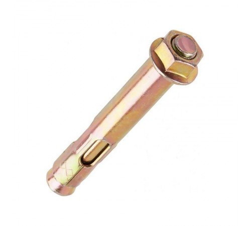 Анкерный болт с гайкой оцинкованный М10/12x150 в карт (50 шт/уп)  PR08.10329  Промрукав