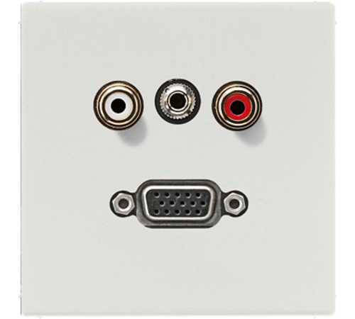 2x Cinch Audio (RCA) / Stereo разъем (TRS 3.5 mm) / VGA MALS1072LG Jung