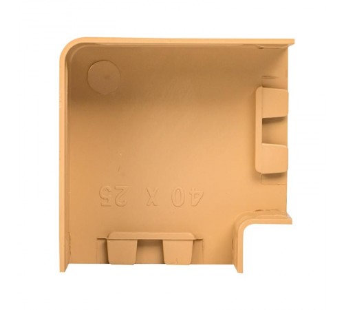 Поворот 90 гр. (40х25) (4 шт) Plast EKF PROxima   под светлое деревоabl-40-25x4EKF