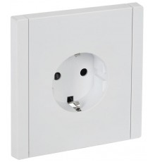 FORTE&PIANO Розетка с заземлением со шторками безвинтовое крепление 16А FP213 белый  FP-R14-16-1-K01  IEK
