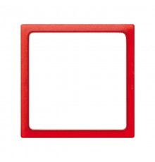 Simon 27 Вставка декоративная в рамку базовую с вырезом, S27 Play, прозрачный красный  2700670-110  Simon