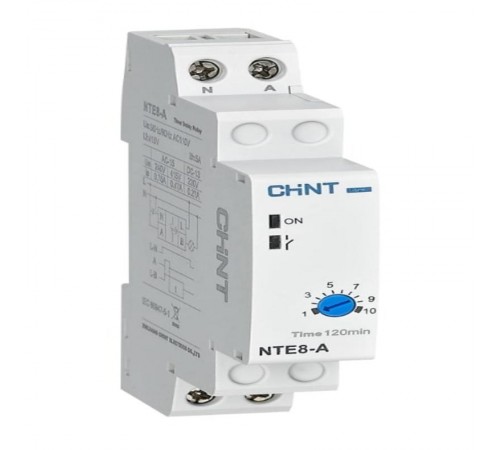Реле времени NTE8-120А (задержка времени выключения) 12-120с, 1НО, AC380В (R)  258349  CHINT