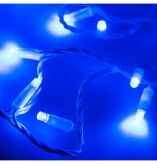 Светодиодная гирлянда ARD-STRING-CLASSIC-10000-WHITE-100LED-FLASH BLUE (230V, 7W)  025818  Arlight