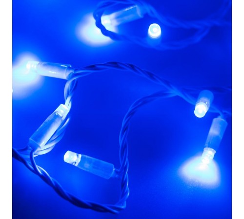 Светодиодная гирлянда ARD-STRING-CLASSIC-10000-WHITE-100LED-STD BLUE (230V, 7W)  025817  Arlight