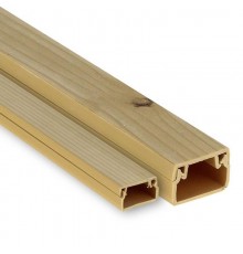 Канал кабельный   под светлое дерево (12х12) (120м.) Plast EKF PROxima  kk-12-12w  EKF