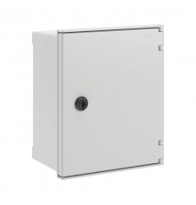 Шкаф цельный навесной из фибергласа без монтажной панели со сплошной дверью 300х250х140 мм  CN50391  DKC