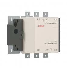 Магнитный контактор DSC115-3C00A230115А 55кВт (AC3) кат 220В AC  DSC115-3C00A230  DKC