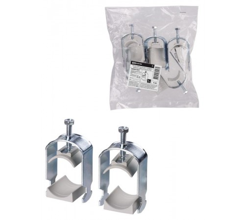 Зажим кабельный для С-профиля, диаметр кабеля 50-64 мм   SQ0804-0047  TDM