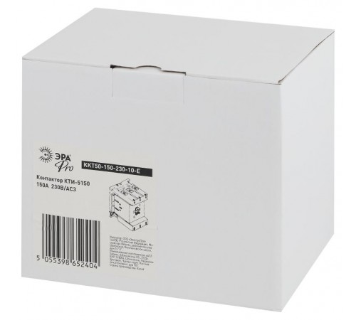 Контактор КТИ-5150 PRO KKT50-150-230-10-E 150А 230В/АС3  Б0054922  ЭРА