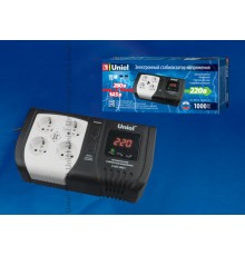 U-ARS-1000/1 Стабилизатор напряжения серии StandardExpert 1000 ВА  09622  Uniel
