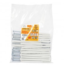 Дюбель-гвоздь YZ цилиндр. манжета нейлон 8x135 (30 шт)- пакет  147524  Tecfi