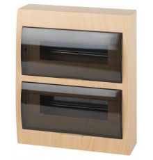 Корпус пластиковый навесной  ECO VILLAGE ЩРН-П-24 IP41 сосна   Б0055549  ЭРА