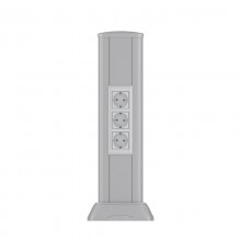 Миниколонна алюминиевая, 0.5м, цвет серый муар, RAL 9006  19554  DKC