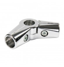 Соединитель 3-х труб угловой регулируемый, хром (1 шт) - пакет   127451  Tech-KREP