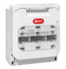 Выключатель-разъединитель УВРЭ v2 630А с дополнительным контактом (NO+NC) откидного типа под предохранители ППН (габ.3) uvre2-630EKF