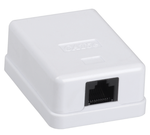 Настенная инф. розетка RJ45 кат. 6 FTP 1-порт  CS2-1C06F-12  ITK
