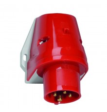 Вилка настенная 16A 4p 400V 6h IP44 Quick Connect 90х87 I 24392-Bals I Bals