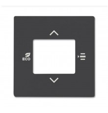 6109/03-81-500 Накладка на терморегулятор,антрацит2CKA006155A0060 ABB