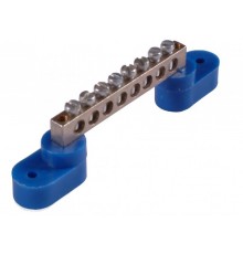 Шина _N_ 63.07.2 Шина "N"  на 7 присоединений 63А на 2 изоляторах стойка  Шина _N_ 63.07.2  HEGEL