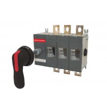 Рубильник ВНК-39-2 3П 800А с выносной фронтальной ручкой управления и переходником 185 мм  SQ0744-0207  TDM