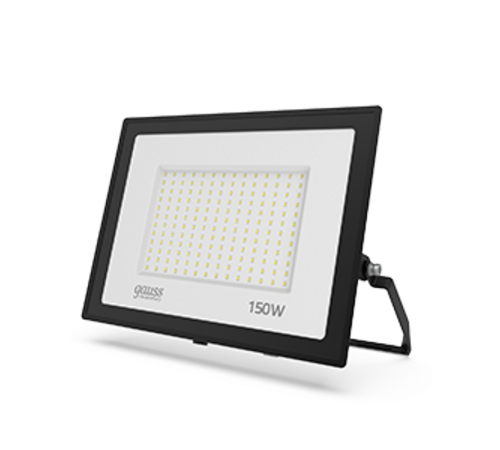 Прожектор светодиодный Gauss Elementary 150W 12750lm IP65 6500К ПРОМО G2 черный   613100150P  Gauss