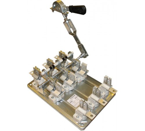 РПС-1/П УХЛ3, 100А, передняя смещённая рукоятка, правый привод, с ПН-2 100А, IP00, разъединитель-предохранитель  (ЭТ)  ET521976  Электротехник