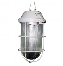 Светильник для ЖКХ под лампу НСП 02-200-002 ip52 Желудь корпус с решеткой серый ГУ  1005550281  Элетех