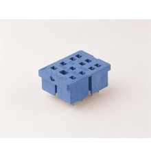 Розетка для монтажа на плате для реле 55.32; в комплекте металлическая клипса 094.51  9412SMA  Finder