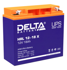 Аккумуляторная батарея проф.серии HRL 12-18 X 12В/17,8Ач  HRL 12-18 X  DELTA