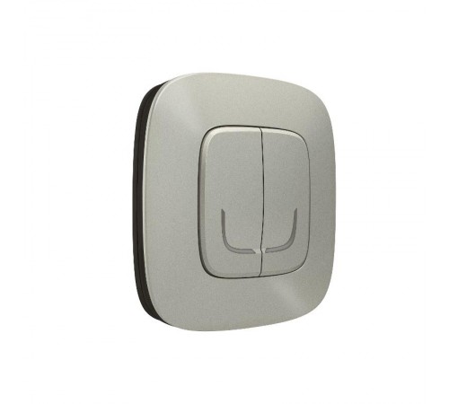 Выключатель Умный беспроводной 2-кл. Valena Allure алюм. Netatmo  752787  Legrand