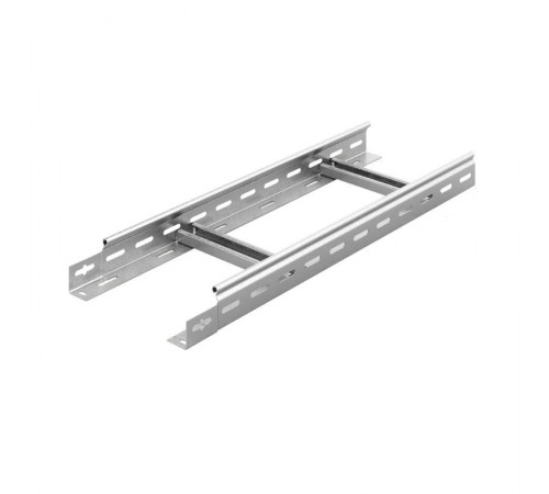 Вертикальный лестничный лоток 400х50х3000, толщ. 1,2 мм, гор. цинк, 317451  ВЛЛ-400х50х3000-1,2-ГЦ   Ostec