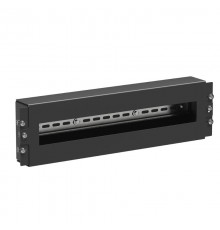 Модуль 4U с DIN рейкой для 19" IT-корпусов, RAL9005  RBDIN04  DKC