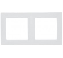 Simon 15 Белый Рамка универсальная, 2 поста  1500620-030  Simon