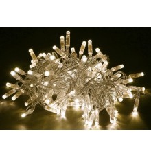 Гирлянда светодиодная нить 10м 100WW IP44 прозрачный шнур 230В контр. 8 режимов  LGDU111-1-100-10-T-S-44  IEK