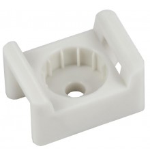 Площадка монтажная 16х23 белая под пистолет (100шт)  UHP20-16-23-100-K01  IEK