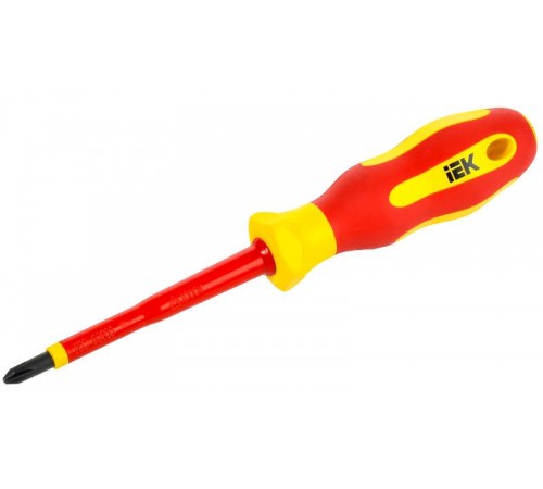  Отвертка диэлектрическая PH2х100 Т2 ARMA2L 5  A2L5-SC30-T2-PH-20-100  IEK