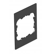 Крышка для напольного бокса Telitank на 1 устройство EK 55x77 мм (ПВХ,черный) (T4B P1S 9011)  7408236  OBO Bettermann